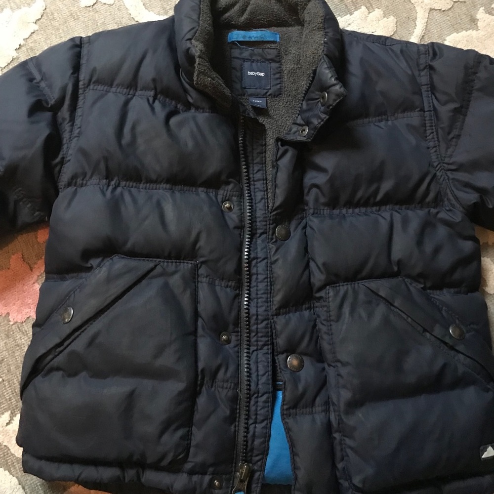 Gap Navy Blue boys coat